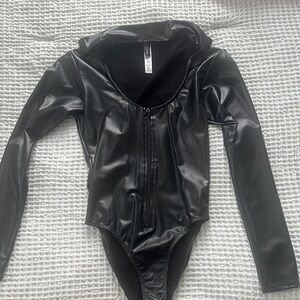 Black Long Sleeve Bodysuit